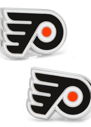 NHL Philadelphia Flyers Silver Cufflinks