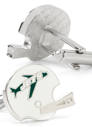 NFL New York Jets Retro Helmet Cufflinks