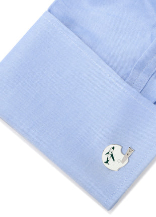 NFL New York Jets Retro Helmet Cufflinks