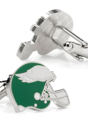 NFL Philadelphia Eagles Retro Helmet Cufflinks