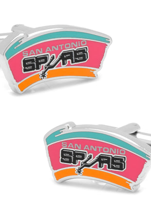 NBA San Antonio Spurs Retro Cufflinks