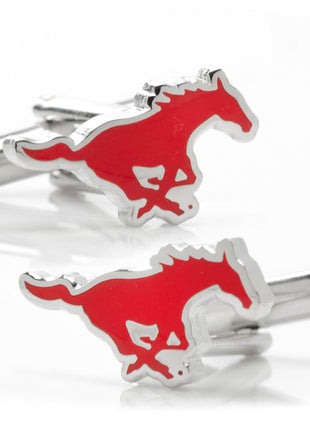 NCAA SMU Mustangs Cufflinks