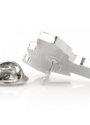 NFL New York Giants State Shaped Lapel Pin