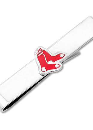 MLB Boston Red Sox Cufflinks and Tie Bar Gift Set