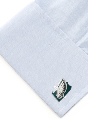 NFL Philadelphia Eagles State Shaped Cufflinks