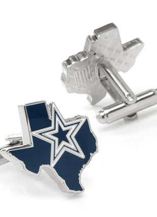 NFL Dallas Cowboys State Shaped Cufflinks