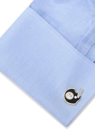 NFL Pittsburgh Steelers Retro Helmet Cufflinks