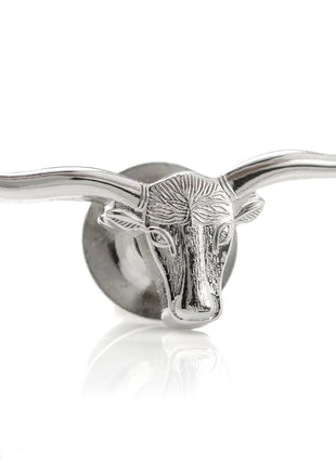 Longhorn Steer Lapel Pin