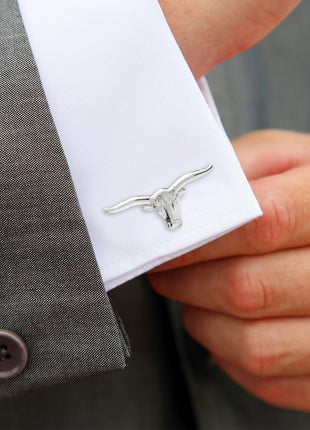 Longhorn Steer Cufflinks