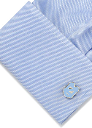 NCAA University of North Carolina Tar Heels Cufflinks
