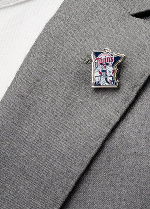 MLB Minnesota Twins Minnie & Paul Lapel Pin