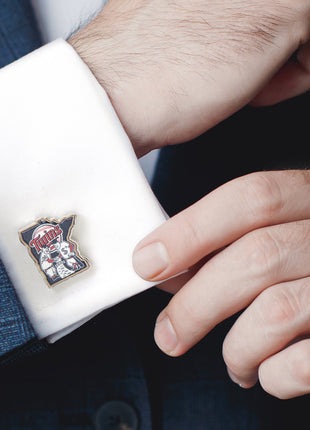 MLB Minnesota Twins Minnie & Paul Cufflinks
