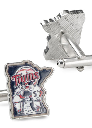 MLB Minnesota Twins Minnie & Paul Cufflinks