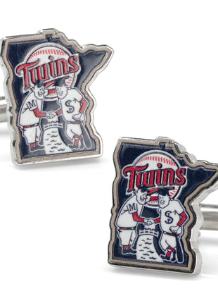 MLB Minnesota Twins Minnie & Paul Cufflinks