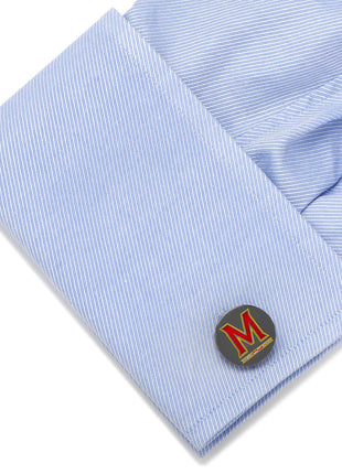 NCAA University of Maryland Cufflinks