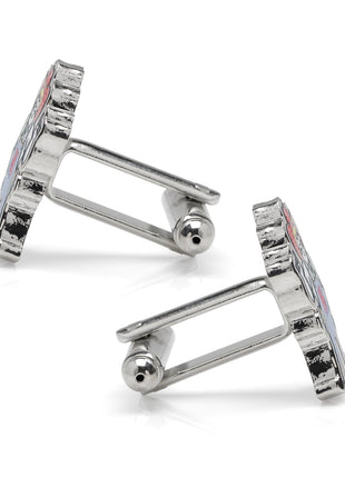 NCAA Nebraska Herbie Husker Mascot Cufflinks