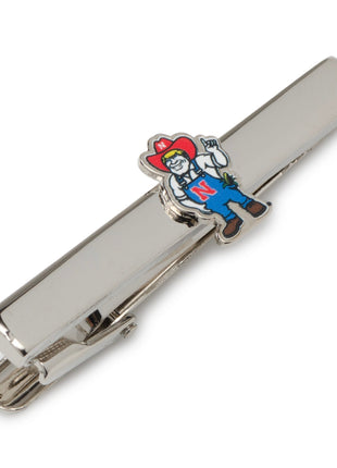 NCAA Nebraska Herbie Husker Mascot Tie Clip