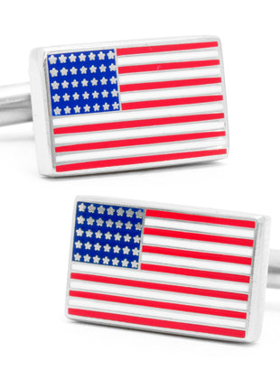 American Flag Cufflinks