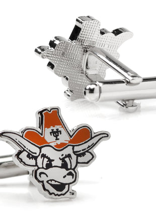 NCAA University of Texas Bevo Cufflinks