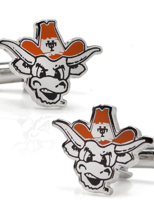 NCAA University of Texas Bevo Cufflinks