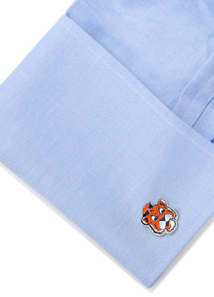 NCAA Auburn University Tigers Throwback Cufflinks