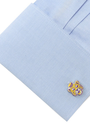 NCAA LSU Tigers Throwback Cufflinks