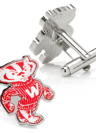 NCAA University of Wisconsin Badgers Throwback Cufflinks