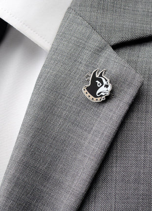 NCAA Wofford College Terrier Mascot Lapel Pin
