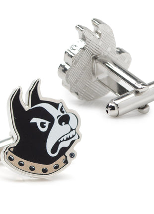 NCAA Wofford College Terrier Mascot Cufflinks