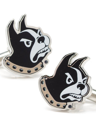 NCAA Wofford College Terrier Mascot Cufflinks