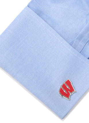 NCAA University of Wisconsin Badgers Cufflinks