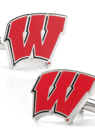 NCAA University of Wisconsin Badgers Cufflinks