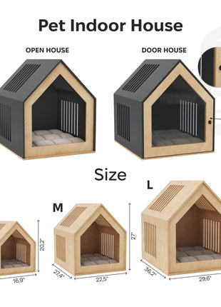 Wooden Indoor Dog House