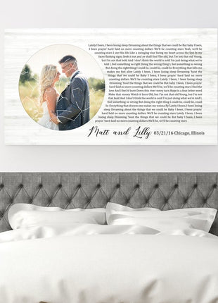 Photo Custom Star Map With Vows Second Anniversary Gift