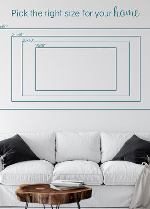 Push Pin Travel Map - Dark Grey