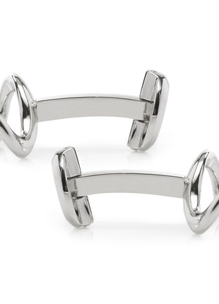 Sterling Silver Infinity Symbol Cufflinks