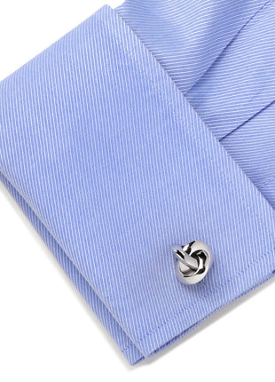 Sterling Silver Knot Cufflinks