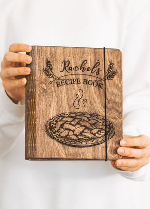 Wooden Recipe Book – Pies & Tarts