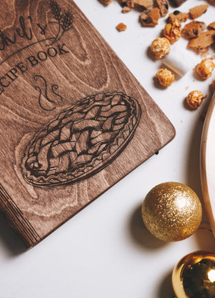 Wooden Recipe Book – Pies & Tarts