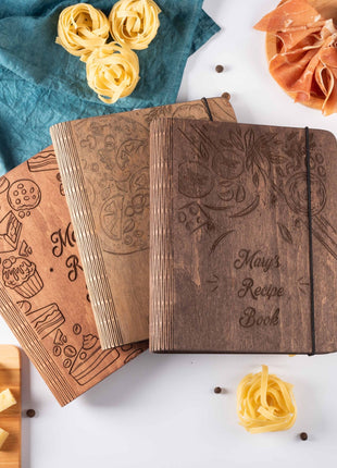 Wooden Recipe Book – Peppers Theme