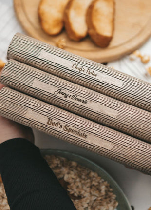 Wooden Recipe Book – Peppers Theme