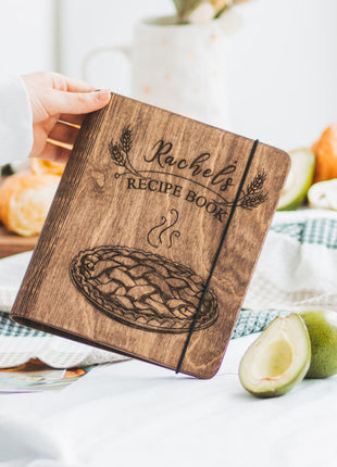 Wooden Recipe Book – Pies & Tarts