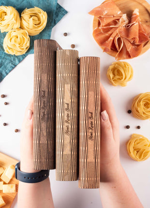 Wooden Recipe Book – Tomatoes Theme