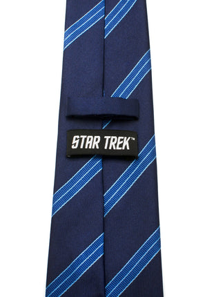 Star Trek Enterprise Flight Blue Stripe Men's Tie