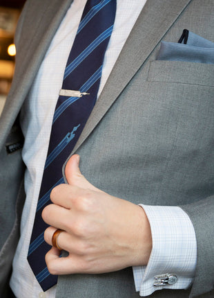 Star Trek Enterprise Silhouette Tie Bar