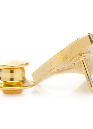 Star Trek Gold Delta Shield Lapel Pin