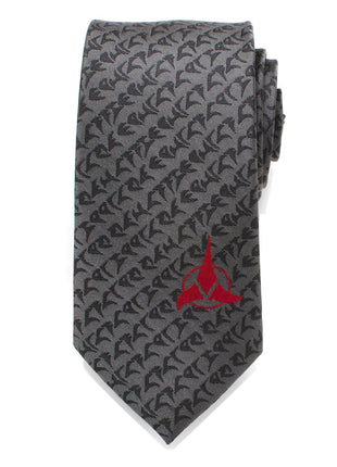 Star Trek Klingon Gray Men's Tie