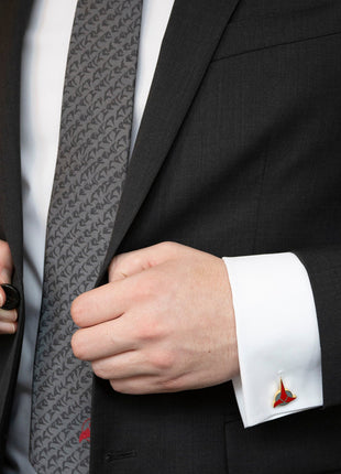Star Trek Klingon Gray Men's Tie