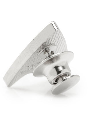 Star Trek Silver Delta Shield Lapel Pin