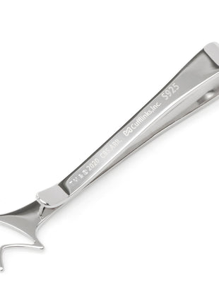 Star Trek Sterling Silver Cutout Delta Shield Tie Bar